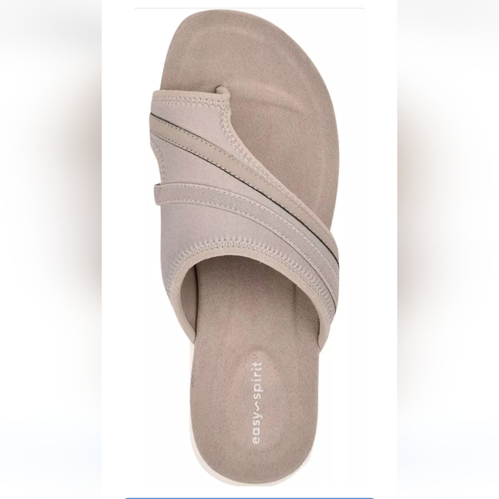 Easy Spirit Women's Lola Slide Sport Sandal Khaki Sz 6 M New With Box